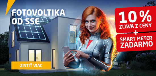 Fotovoltika od SSE s 10 % zľavou 