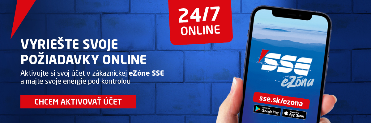 Vyriešte svoje požiadavky online s eZónou SSE