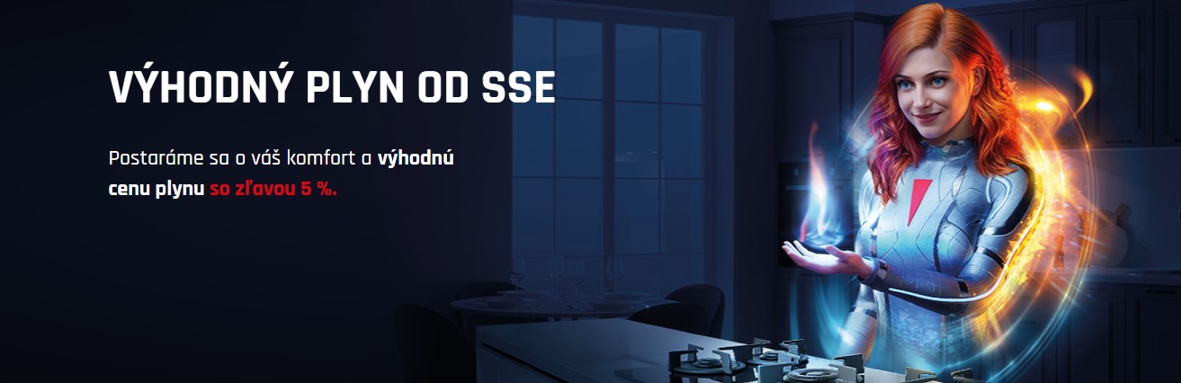Výhodný plyn od SSE
