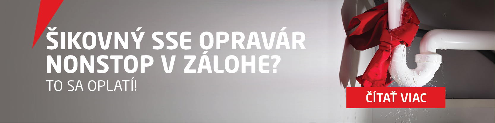 Šikovný SSE Opravár nonstop v zálohe
