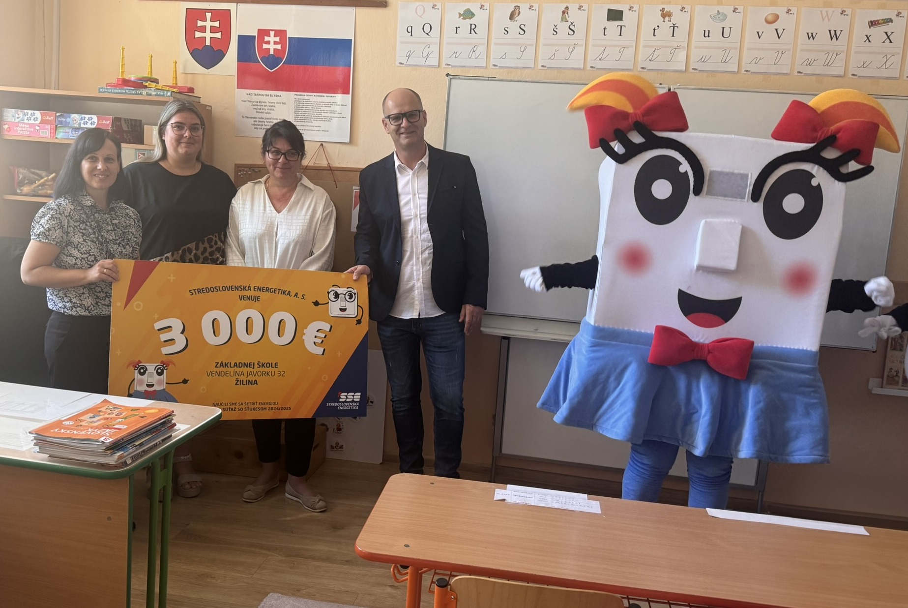 Víťaz súťaže - Základná škola V. Javorku, Žilina